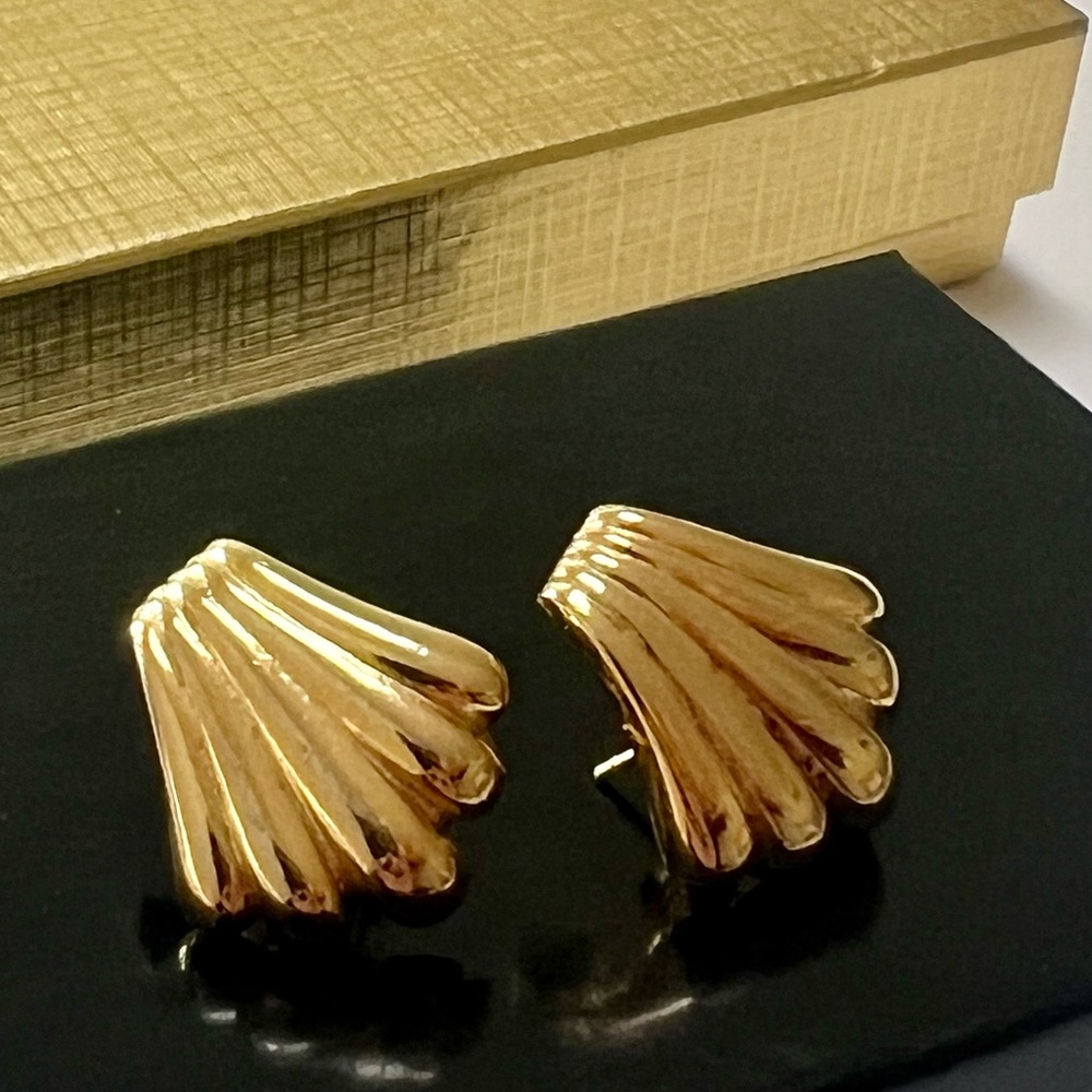 Mimi DI N Vintage 1980 Gold Women’s Jewelry Earrings
